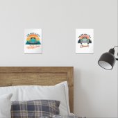 Vintage Time Ride Bilderwand Sets (Schlafzimmer)