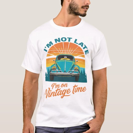 Vintage Time Ride T-Shirt (Vorderseite)