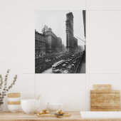 Vintage Times Square NYC Photograph (1911) Poster (Küche)