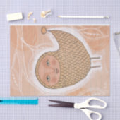 Vintage Tintenpatrone Seidenpapier (Handwerk)