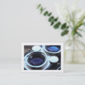 Vintage TLR-Kamera (grenzt) Visitenkarte (Stehend Vorderseite)