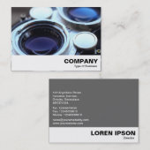 Vintage TLR-Kamera Visitenkarte (Vorne/Hinten)