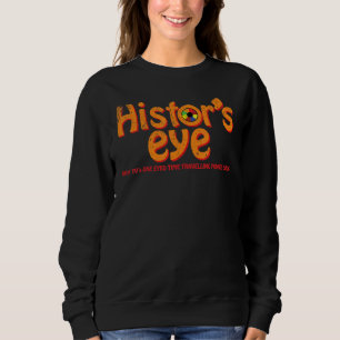 Vintage TMWRNJ Histor's Eye Zeitreisender Krähe Sweatshirt