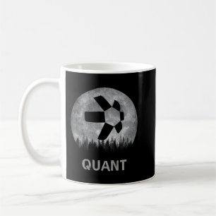 Vintage To The Moon Quant QNT Krypto-Münze HODL Kaffeetasse
