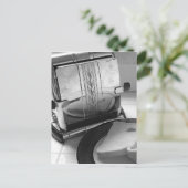 Vintage Toaster Rezept Karte Postkarte (Stehend Vorderseite)