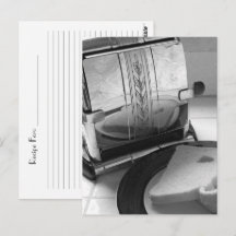 Vintage Toaster Rezept Karte Postkarte