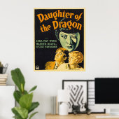 Vintage Tochter des Dragon Hollywood-Films Poster (Heimbüro)