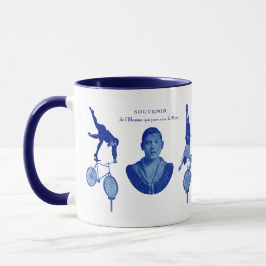 Vintage-Todesräder Tasse (Links)