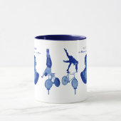 Vintage-Todesräder Tasse (Zentrum)