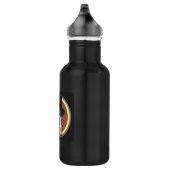 Vintage-Tolle-Hut-Totenkopf Trinkflasche (Rechts)