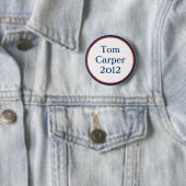 Vintage Tom Carper Button (Beispiel)