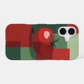 Vintage-Tomate  iPhone 16 Hülle (Rückseite (Horizontal))