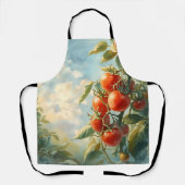 Vintage Tomaten auf einem Reben Schürze (Vorderseite)