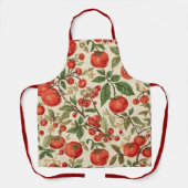 Vintage-Tomaten-Gartendesign Schürze (Vorderseite)