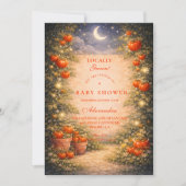 Vintage Tomato Garden Baby Shower Einladung (Vorderseite)