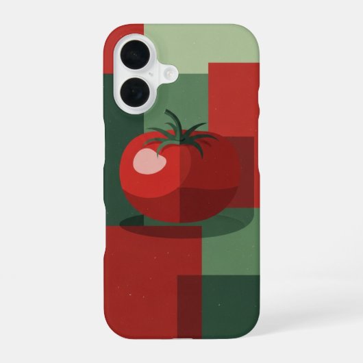 Vintage Tomato iPhone 16 Hülle (Rückseite)