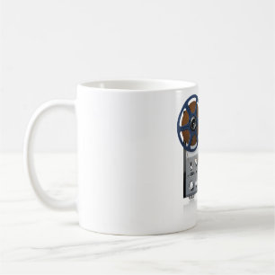 Vintage Tonbandgerät für Audiophile Kaffeetasse