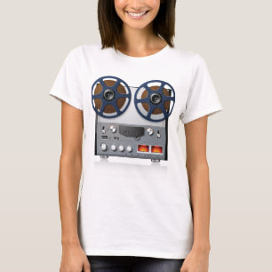 Vintage-Tonbandgerät für Audiophile T-Shirt