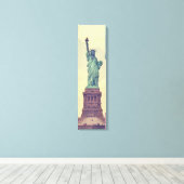 Vintage Tonstatur der vertikalen Leinwand (Insitu (Holzboden))