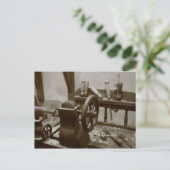 Vintage Tools Postkarte (Stehend Vorderseite)