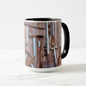 Vintage Tools Tasse (VorderseiteRechts)