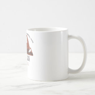 Vintage Tore des Arktischen Nationalparks Alaska Kaffeetasse