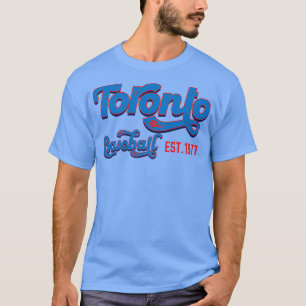 Vintage Toronto Baseball Est 1977 Baseball Fan T-Shirt