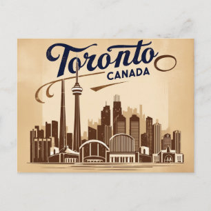 Vintage Toronto, Kanada Postkarte