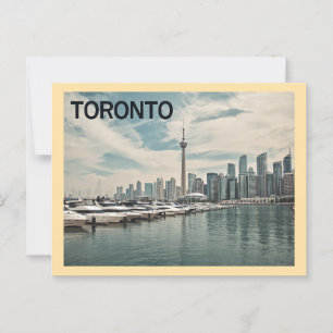 Vintage Toronto Travel Postkarte