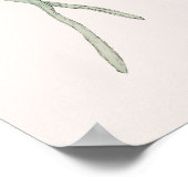 Vintage Tortoise Illustration Poster (Ecke)