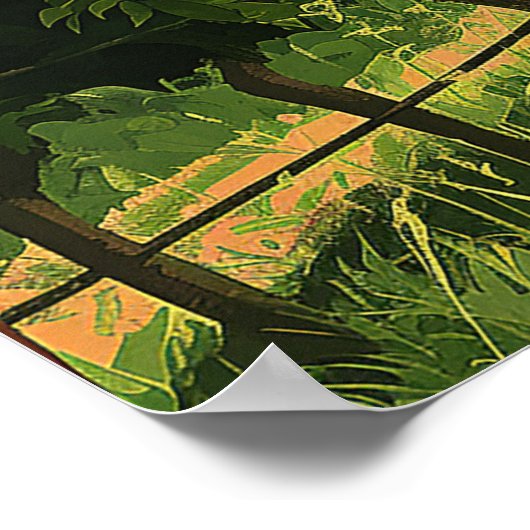 Vintage Toskana Poster (Ecke)