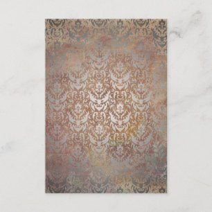 Vintage toskanische Damaskus Elegante RSVP-Karten RSVP Karte