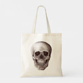 Vintage-Totenkopf Tragetasche (Rückseite)