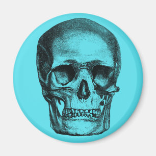 Vintage-Totenkopf-Wolken-Magnet Magnet