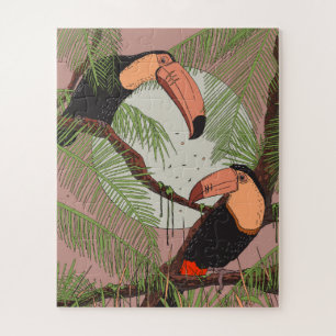 Vintage Toucans Puzzle