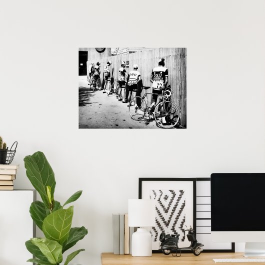 Vintage Tour de France - Radfahrerparade der 70er Poster (Heimbüro)