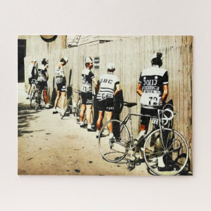 Vintage Tour de France - Radfahrerparade der 70er Puzzle