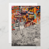 Vintage Tour Einladung (Vorne/Hinten)