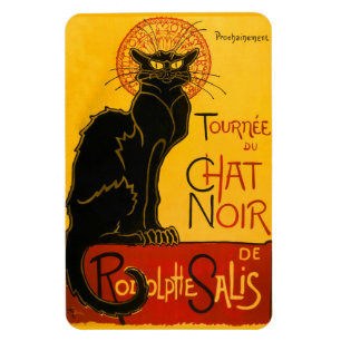 Vintage Tournée Du Chat Noir Theophile Steinlen Magnet