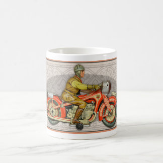 VINTAGE TOY MOTORCYCLE  KAFFEETASSE