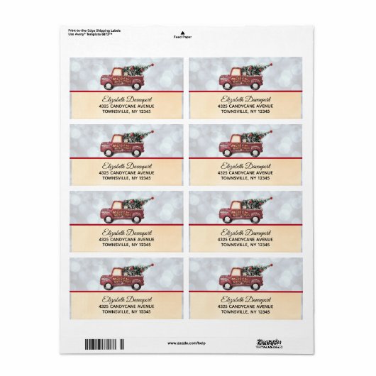 Vintage Toy Truck Merry (Vorne)