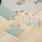 Vintage traditionelle japanische Frau mit Moralcod Puzzle (Seite)