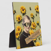 Vintage Trailblazer Daisies Kitsch Fotoplatte (Seite)