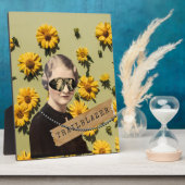 Vintage Trailblazer Daisies Kitsch Fotoplatte (Seite)