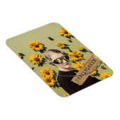 Vintage Trailblazer Daisies Kitsch Magnet (Rechte Seite)