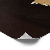 Vintage Trailblazer Daisies Kitsch Poster (Ecke)