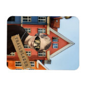 Vintage Trailblazer Kitsch Alterte Kunst Magnet (Horizontal)