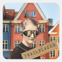 Vintage Trailblazer Kitsch Alterte Kunst