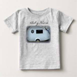 Vintage-Trailer-Wohnwagen Thunder_Cove Baby T-shirt
