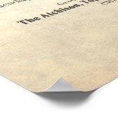 Vintage Train Ad from 1899 Poster (Ecke)